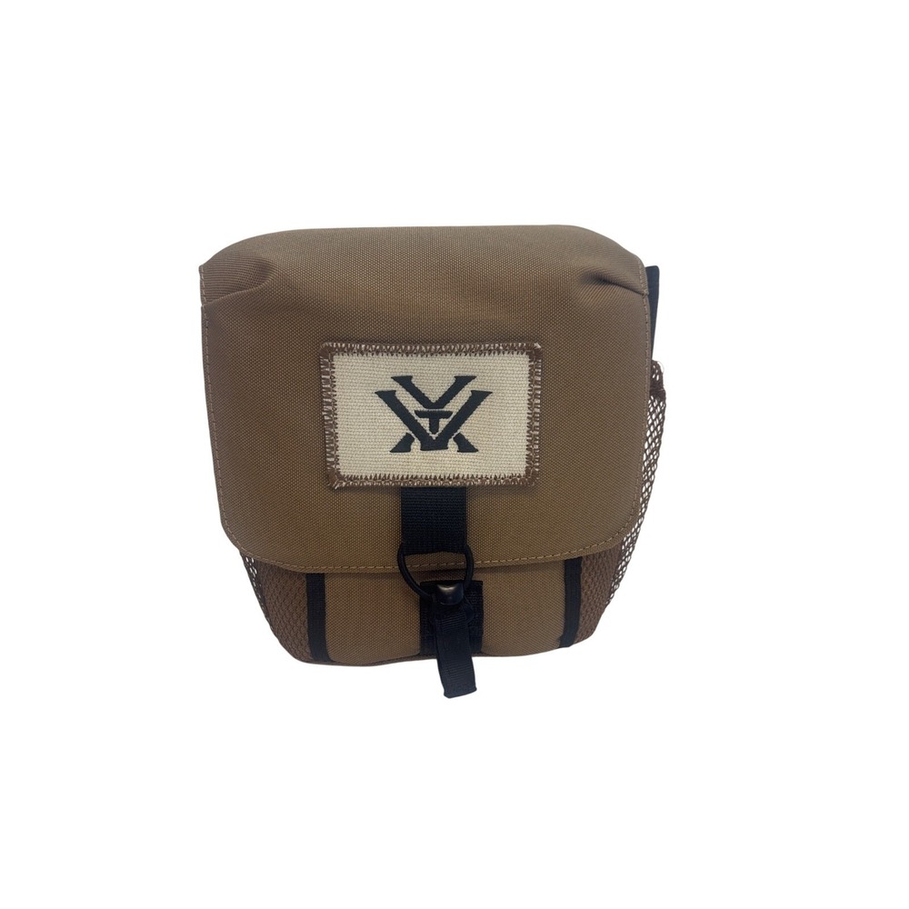Vortex Glasspak Binocular Case Coyote Brown Bag Carry Backpack Case & Keepers